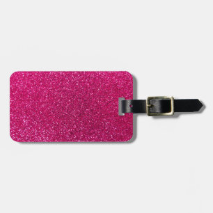 Neonshock rosaglitter bagagebricka