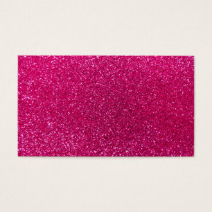 Neonshock rosaglitter visitkort