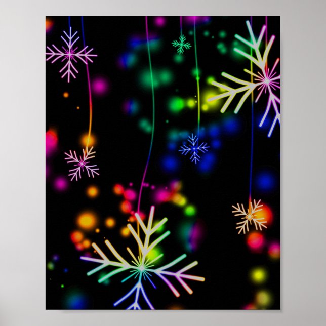 Neonsnö Poster (Framsidan)