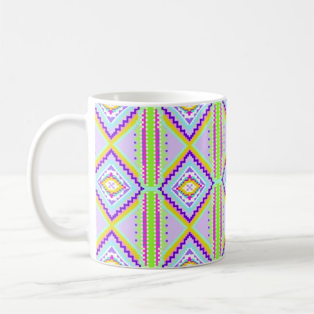 Neonstammens drömmar Kalejdoskop Kaffemugg (Vänster)