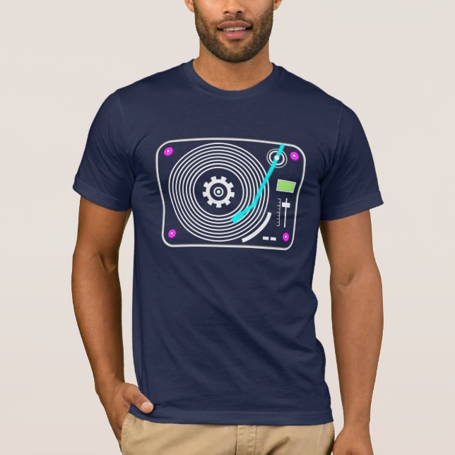 Neonturntable Tee (Framsida)