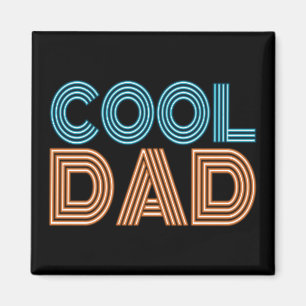 Neontypografi coola Pappa Fars dag Magnet