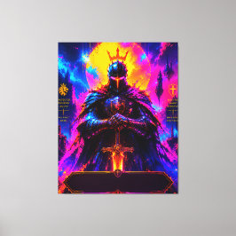 Neonväktare Fader Canvas