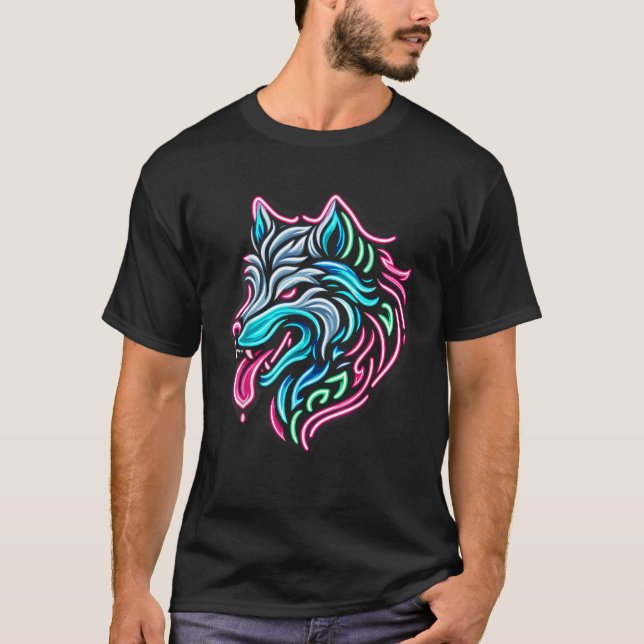 Neonvarg  t shirt (Framsida)