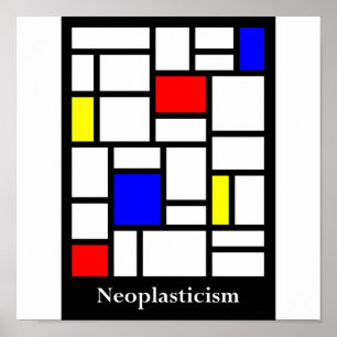 neoplasticismaffisch poster