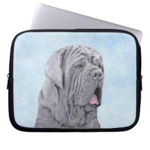 Neopolitan Mastiff Painting - Original Hund Art Laptop Fodral