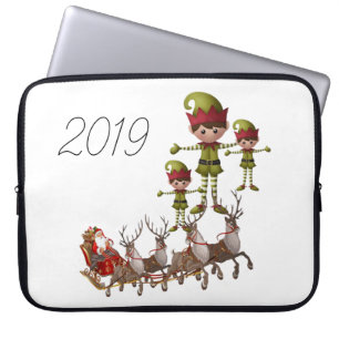 Neoprene jul Laptop sleeve 15 tum, Elf