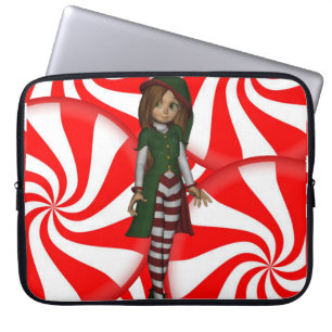 Neoprene jul Laptop sleeve 15 tum, Elf