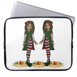 Neoprene jul Laptop sleeve 15 tum, Elf
