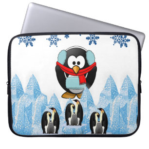 Neoprene jul Laptop sleeve 15 tum, Penguin
