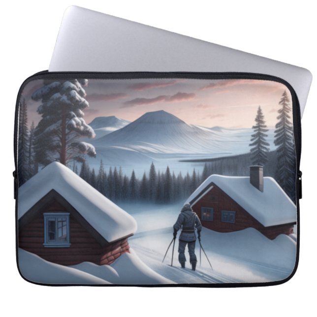 Neoprene Laptop sleeve 13 tum (Framsidan)