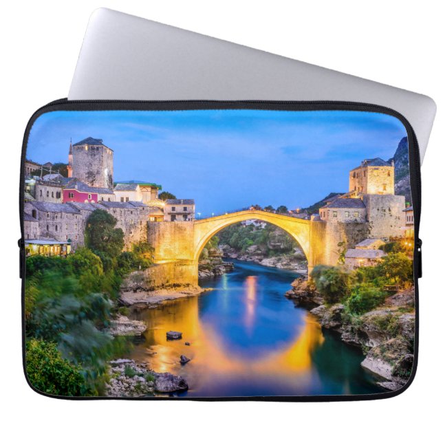 Neoprene Laptop sleeve 13 tums Mostar (Framsidan)