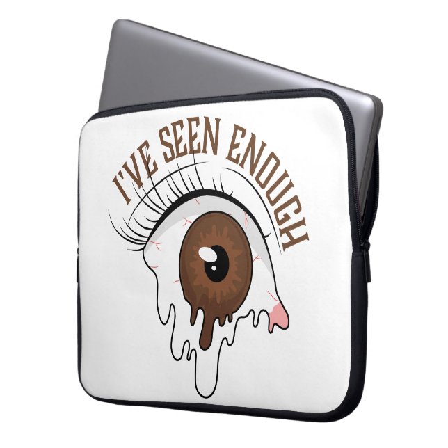 Neoprene Laptop sleeve 15 tum (Framsidan Vänster)