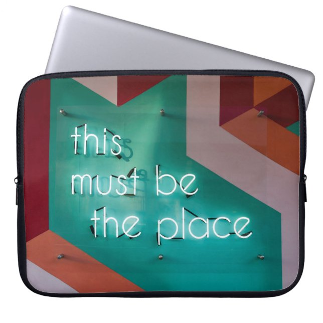 Neoprene Laptop sleeve 15 tum (Framsidan)