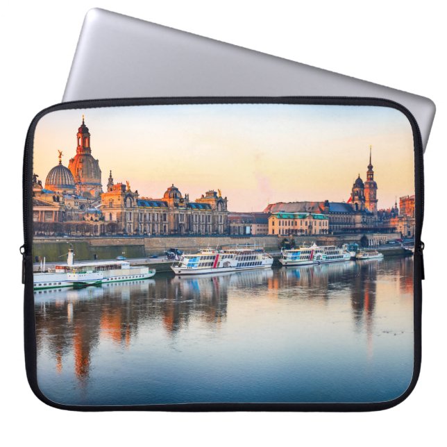 Neoprene Laptop sleeve 15 tums Dresden (Framsidan)
