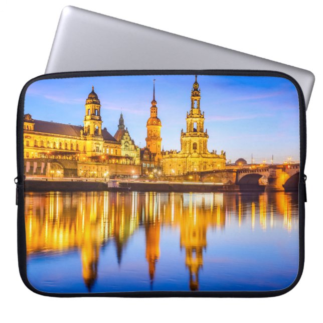 Neoprene Laptop sleeve 15 tums Dresden (Framsidan)