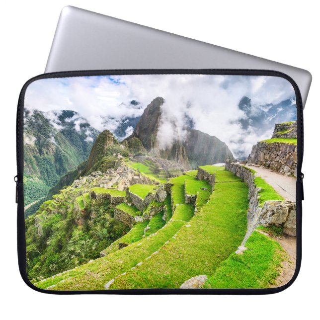 Neoprene Laptop sleeve 15 tums Machu Picchu, Cusco (Framsidan)