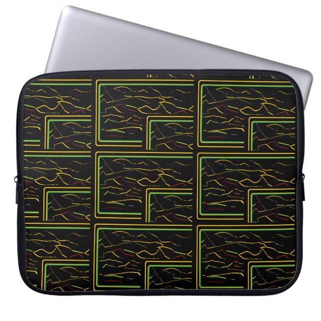 Neoprenfodral för Laptop MacBook Pro 15 tum Fodral (Framsidan)