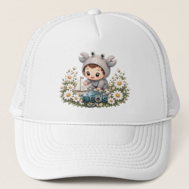 Neos Kawaii Zodiac Kräftan Keps (Framsida)