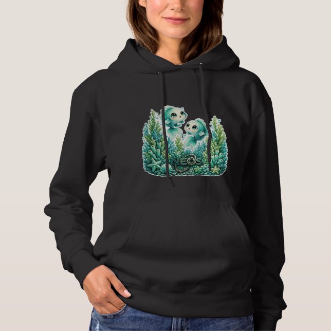Neos Kawaii Zodiak Fiskarna T Shirt (Framsida)
