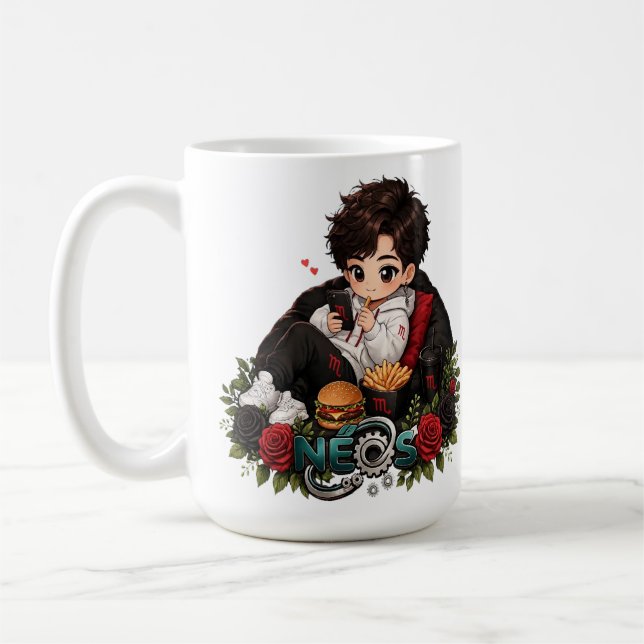 Neos Kawaii Zodiak Skorpionen Kaffemugg (Vänster)
