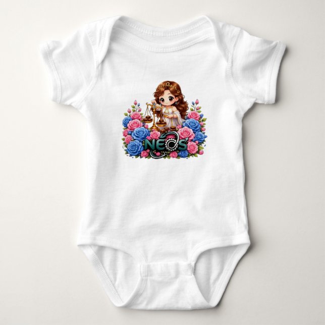 Neos Kawaii Zodiak Vågen T Shirt (Framsida)