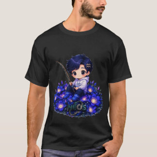 Neos Kawaii Zodiak Vattumannen T Shirt