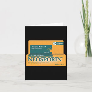 Neosporin Funny Group Nurse Pharmacy Halloween Cos Kort