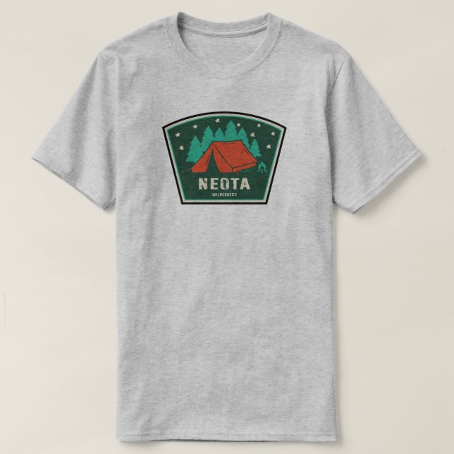 Neota Wilderness Colorado Camping T Shirt (Design framsida)