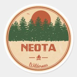Neota Wilderness Colorado Runt Klistermärke