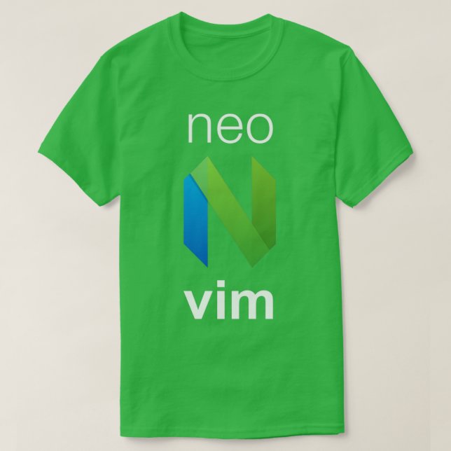 neovim neovim text editor vim fork 1 t shirt (Design framsida)
