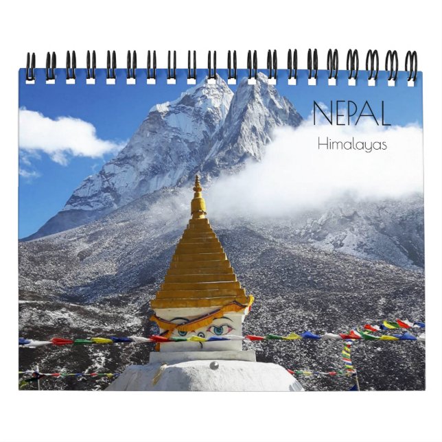 Nepal 2026 Calendar / Himalayas Kalender (Omslag)