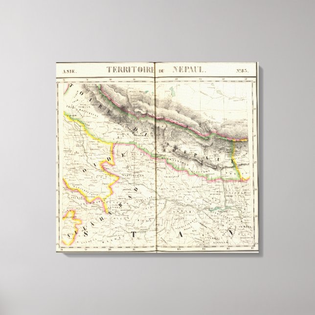 Nepal, Asien 83 Canvastryck (Framsida)