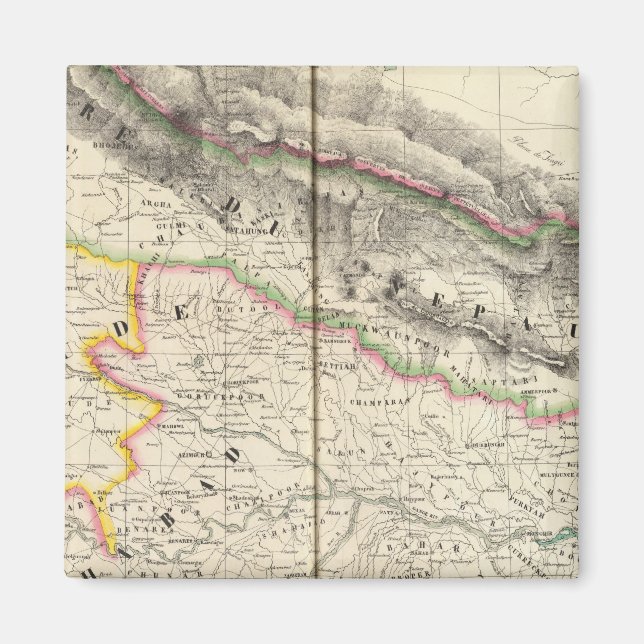 Nepal, Asien 83 Magnet (Framsidan)