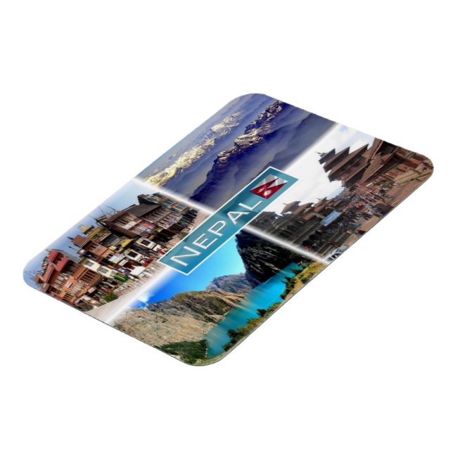 Nepal - Boudha Stupa - Magnet (Vänstra Sidan)