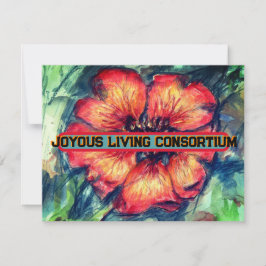Nepal Cinquefoil Flower Joyous Living Julkort