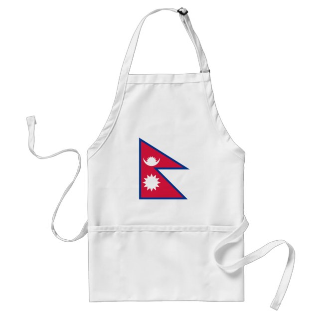 Nepal Flagga Förkläde (Framsidan)