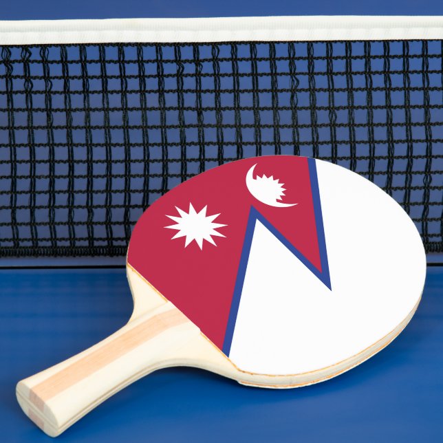 Nepal flagga pingisracket (Insitu)