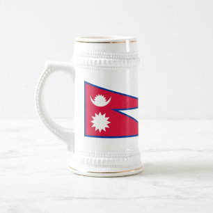 Nepal Flagga Sejdel