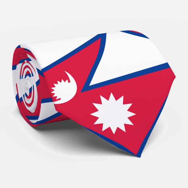 Nepal Flagga Slips (Rullad)