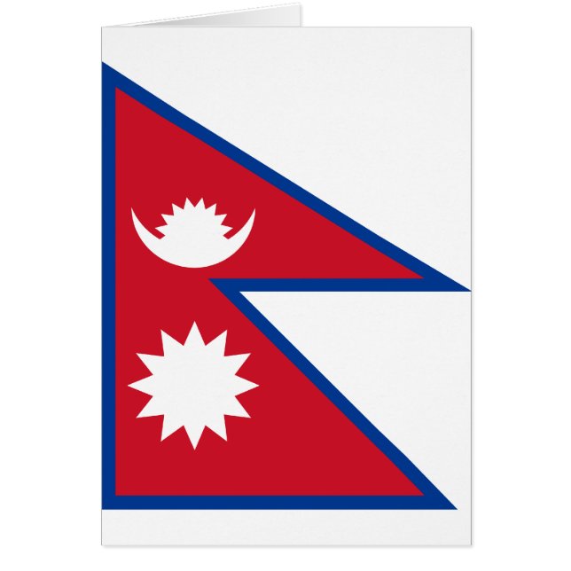 nepal hälsningskort (Framsidan)