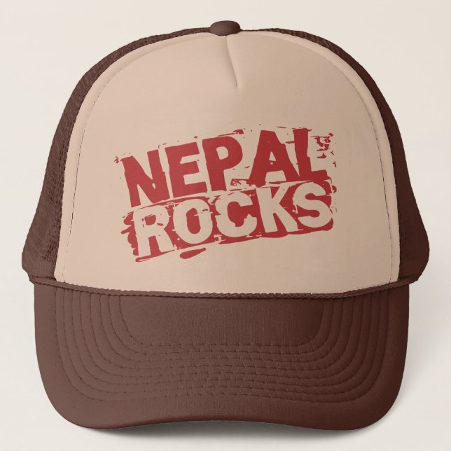 Nepal hatt truckerkeps (Framsida)