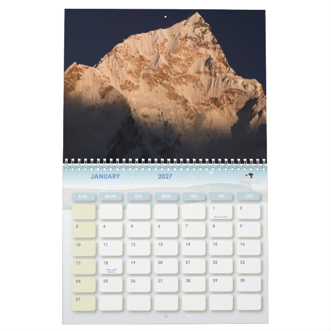 Nepal Himalayas Kalender (Jan 2027)
