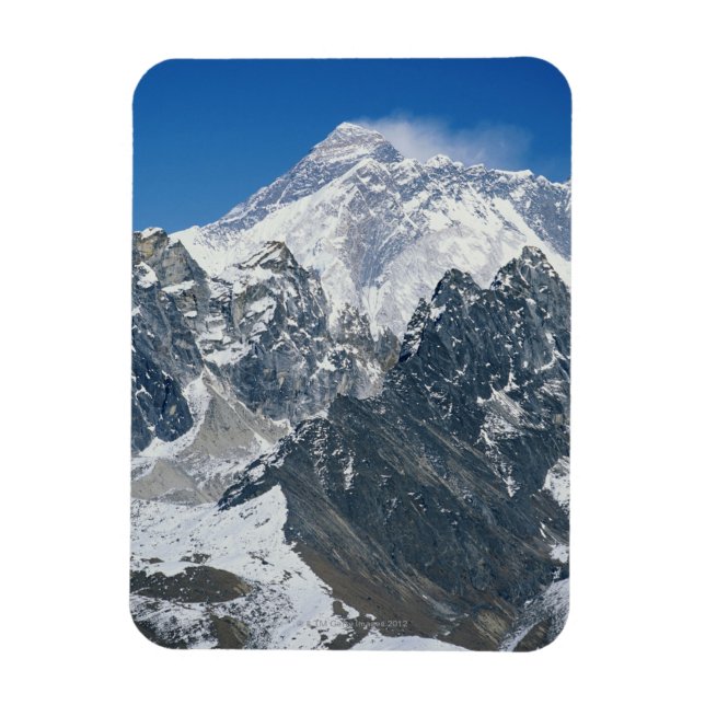 Nepal, Himalayas, Mt Everest från Gokyo Magnet (Vertikal)