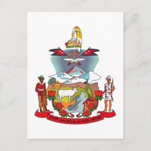 Nepal Jackar om Arm Vykort
