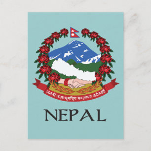 Nepal Jackar om Arm Vykort