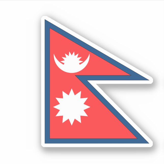 Nepal Klistermärken (Framsida)