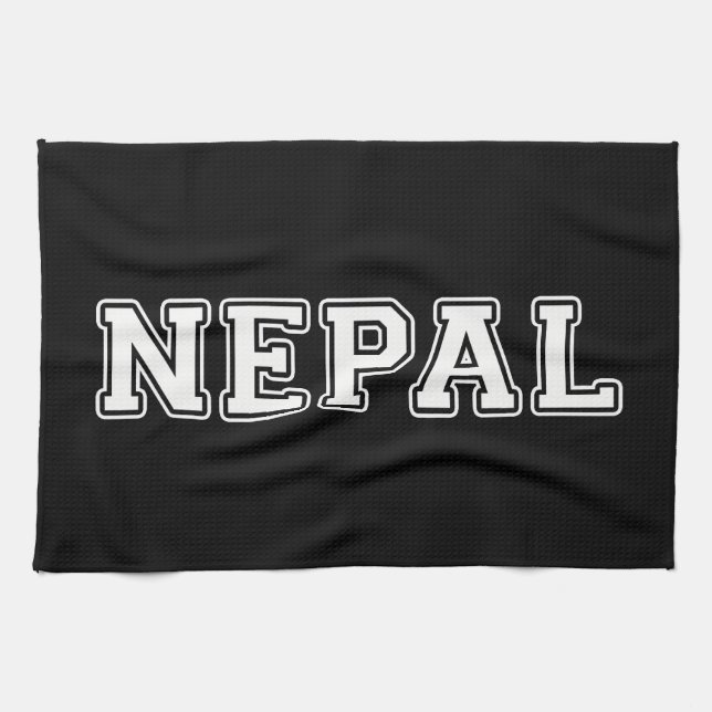 Nepal Kökshandduk (Horisontell)