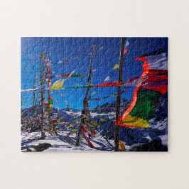 Nepal Langtang nationalpark. Pussel