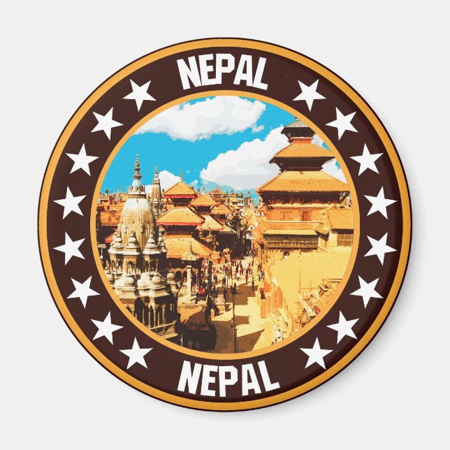 Nepal Magnet (Framsidan)